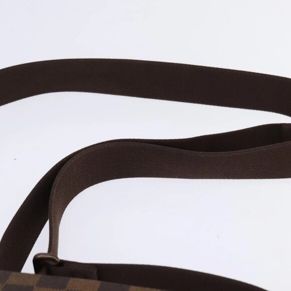 LOUIS VUITTON Damier Ebene Brooklyn PM Shoulder Bag N51210 LV Auth BA5619 - Picture 9 of 16